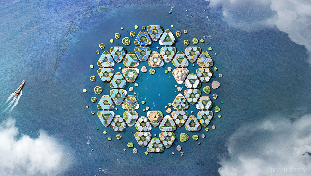 Floating cities of the future